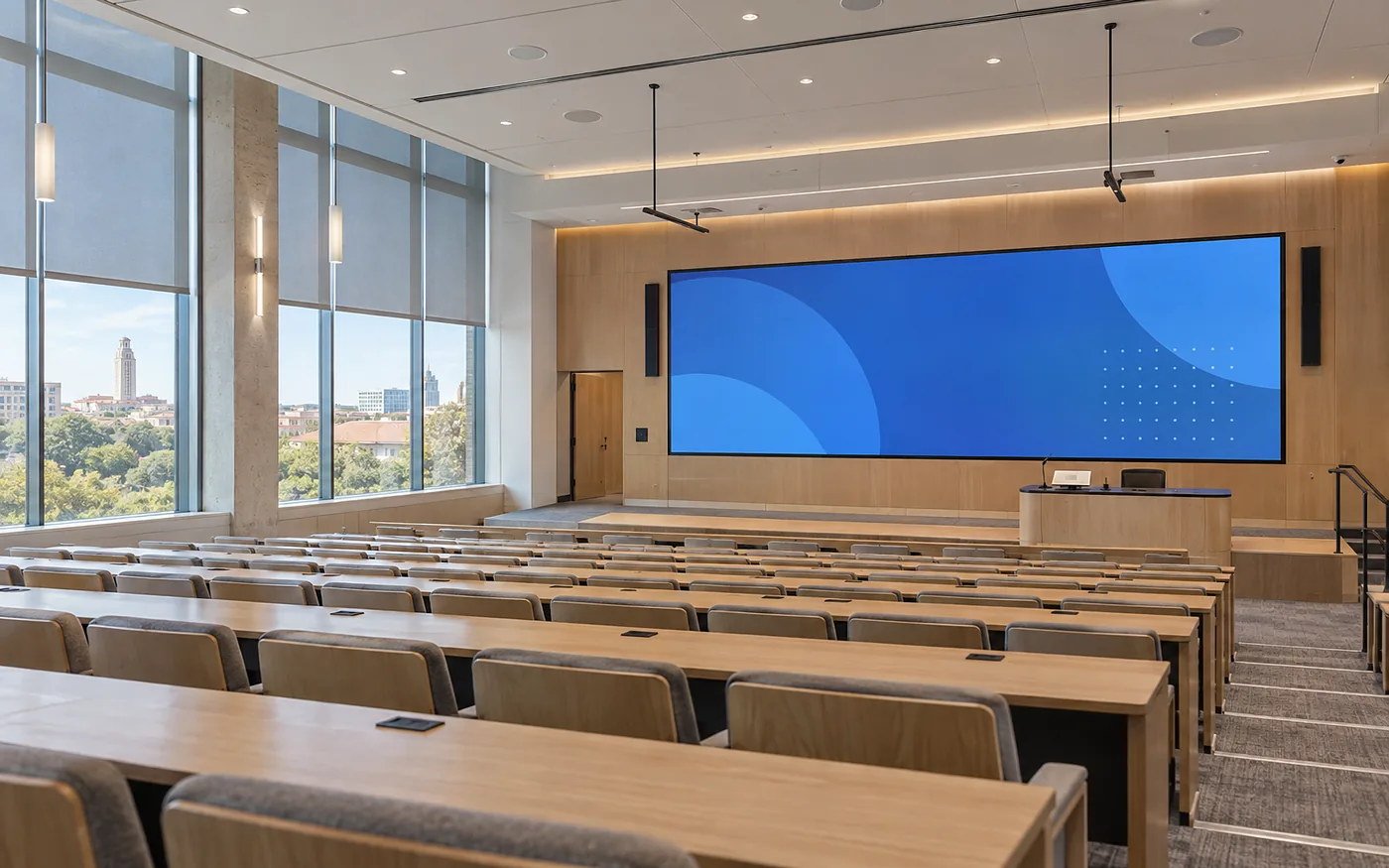Education and auditoriums
