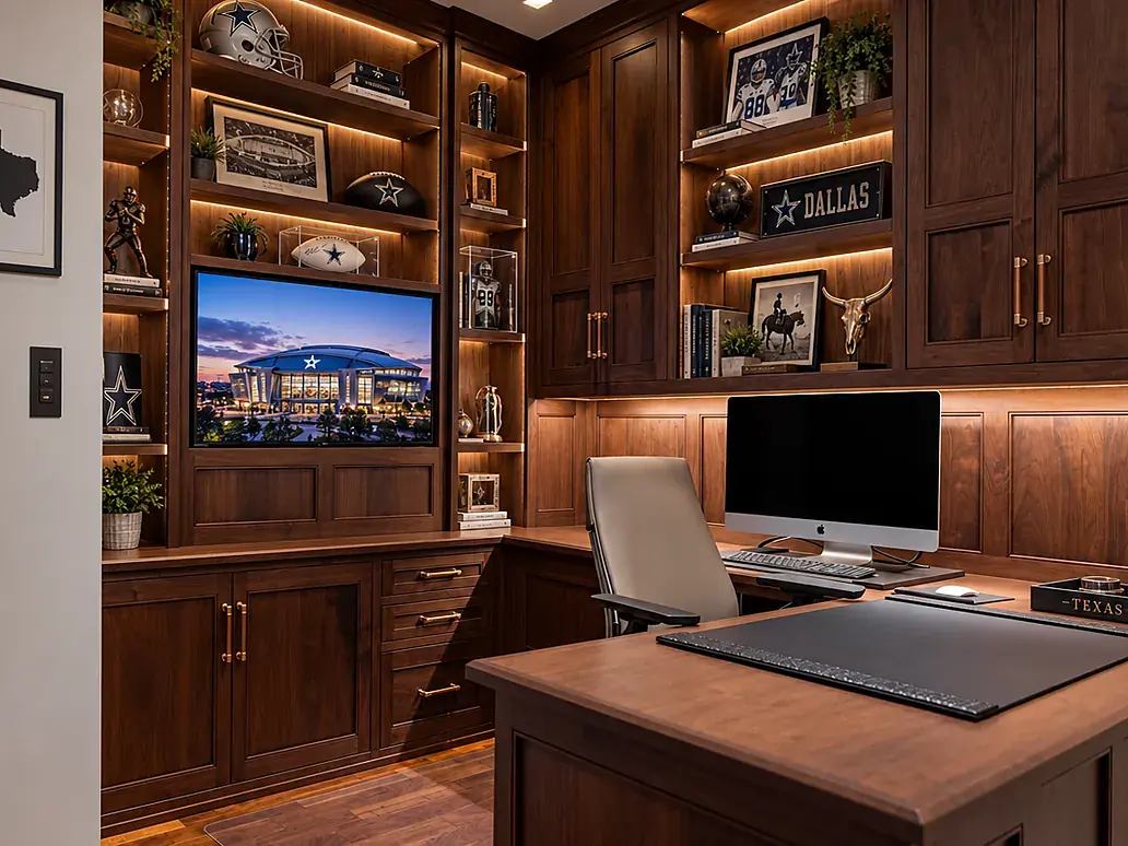 Smart home office and connected workspace