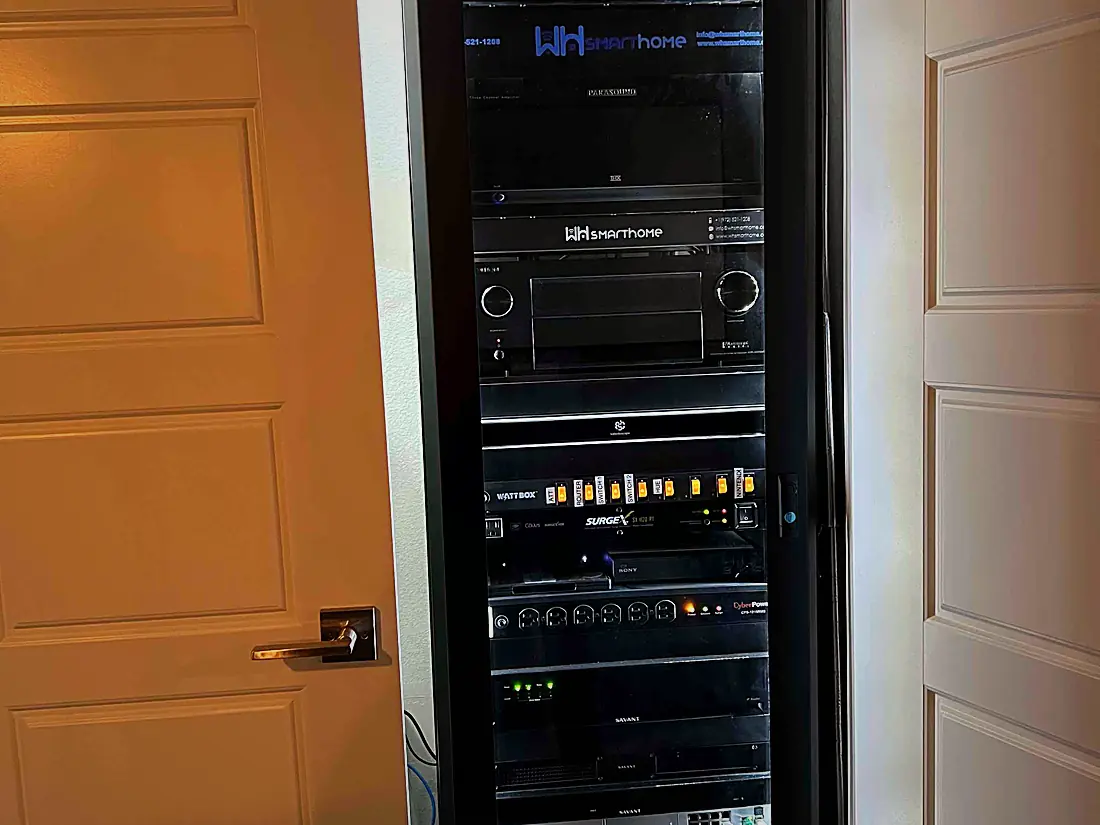 The equipment rack and remote management