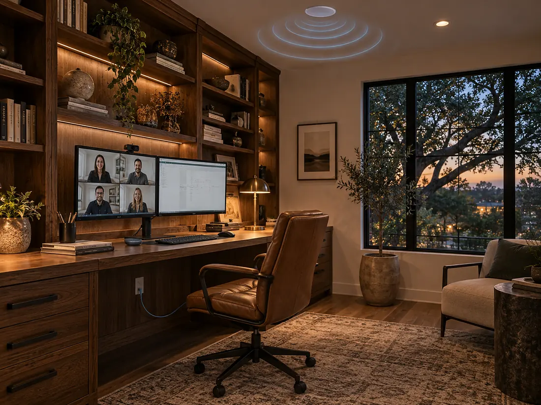 Home offices, video calls and streaming
