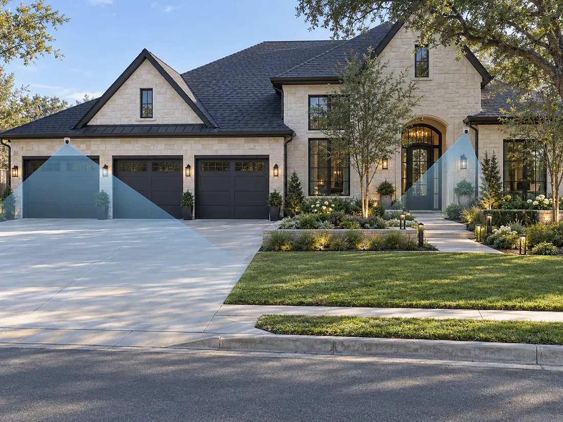 Home security cameras and recording