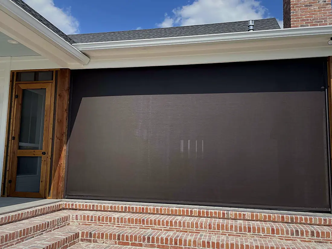 Motorized outdoor screens for your patio